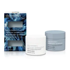 This Works My Wrinkles Extreme Moisture + Midnight Moisture SAVE 40%.