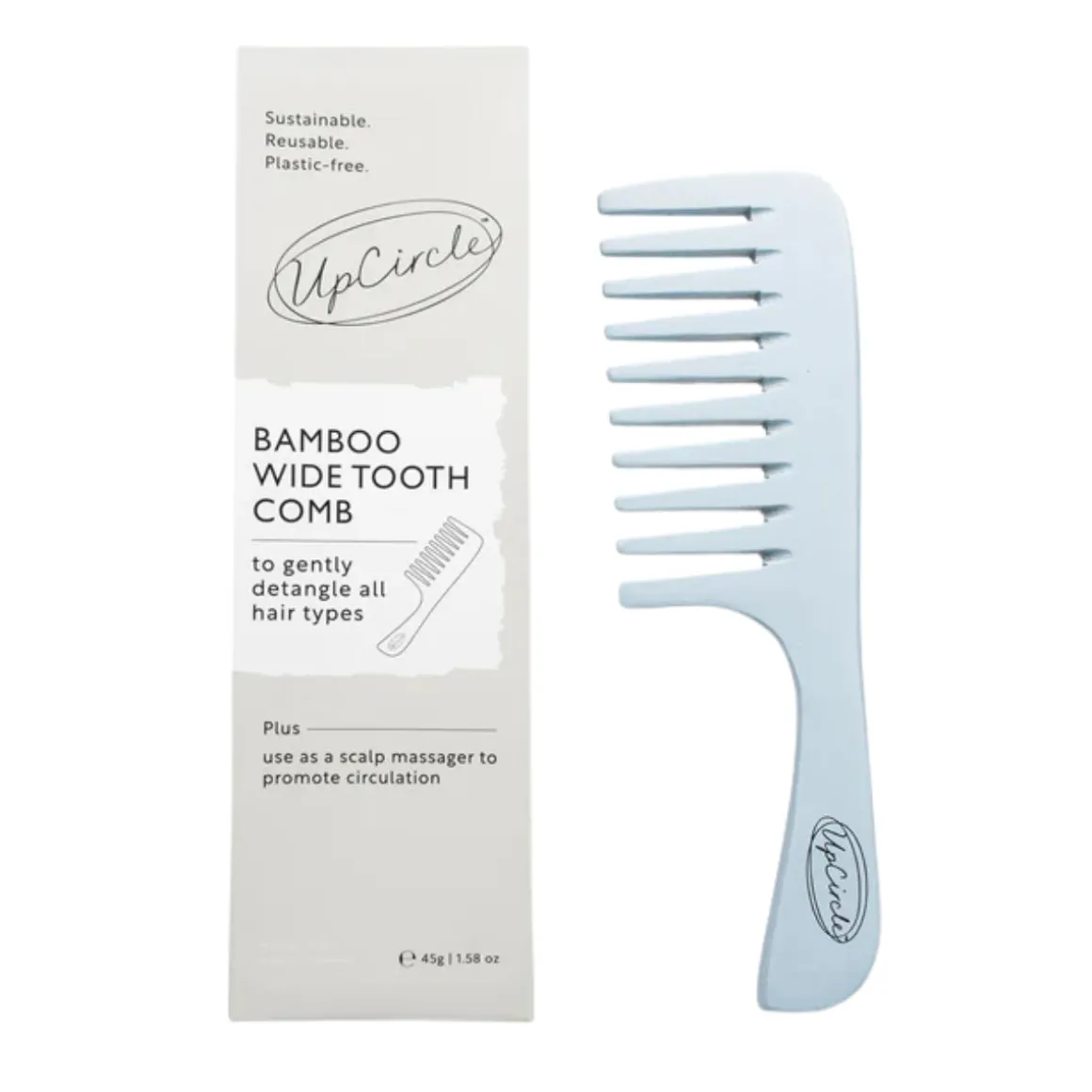 UpCircle Beauty Bamboo Wide Tooth Comb