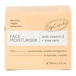 UpCircle Beauty Face Moisturiser with Vitamin E + Aloe Vera 60ml