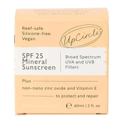 UpCircle Beauty SPF 25 Mineral Sunscreen 60ml