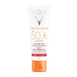 VICHY Capital Soleil Anti-Ageing 3-in-1 High Sun Protection for Face SPF50 50ml