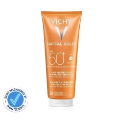 VICHY Capital Soleil Hydrating Fresh Sun Protection Milk SPF50+ for Face & Body 300ml