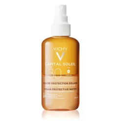 VICHY Capital Soleil Tan Illuminating Sun Protection Water Spray SPF30 200ml- All Skin Types