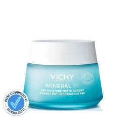 VICHY Minéral 89 48H Moisture Matte Sorbet Non-Greasy - Fragrance Free Combination/Oily Skin 50ml
