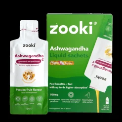 Zooki Liposomal Ashwagandha-Passion Fruit 14s
