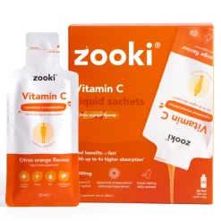Zooki Liposomal Vitamin C Citrus Orange 14 Pack