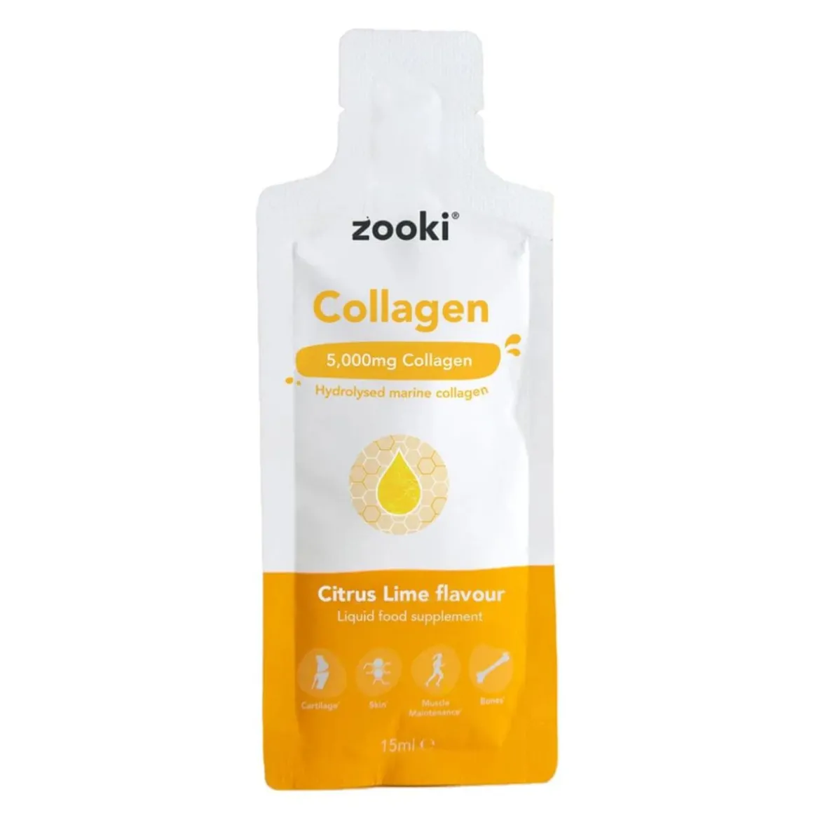 Zooki Marine Collagen Citrus Lime Flavour 30 Pack