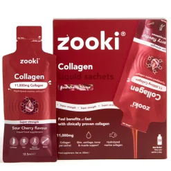 Zooki Super Strength Marine Collagen Sour Cherry 30s