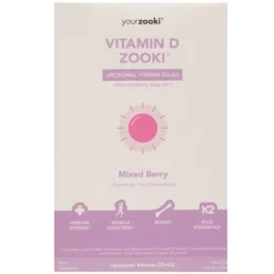 Zooki Vitamin D3 Mixed Berry Flavour 14s
